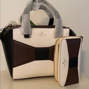 Kate Spade New York Park Ave Beau Satchel & wallet